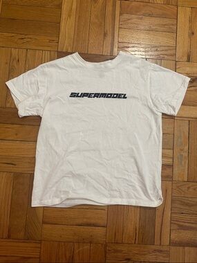 Supermodel Forever 21 White Tee